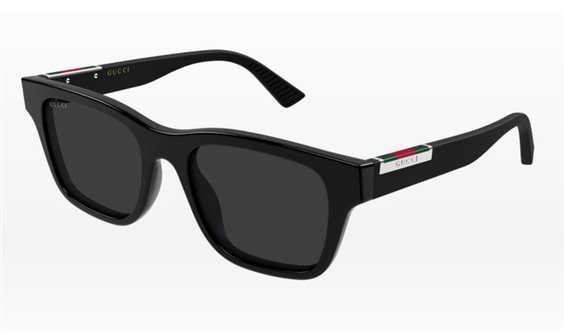 Occhiali da sole Gucci Uomo GG2089S001-BLACK-BLACK-GREY52 - GG2089S001-BLACK-BLACK-GREY52